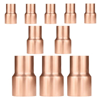10-Pack 2" x 1" Reducing Copper Coupling