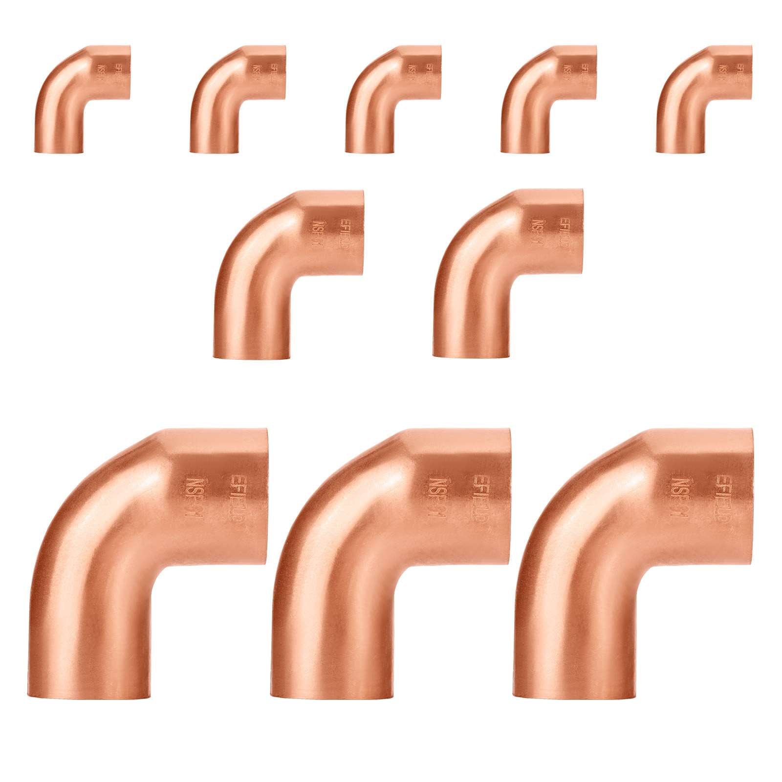 ftg x copper 90 street elbow 9