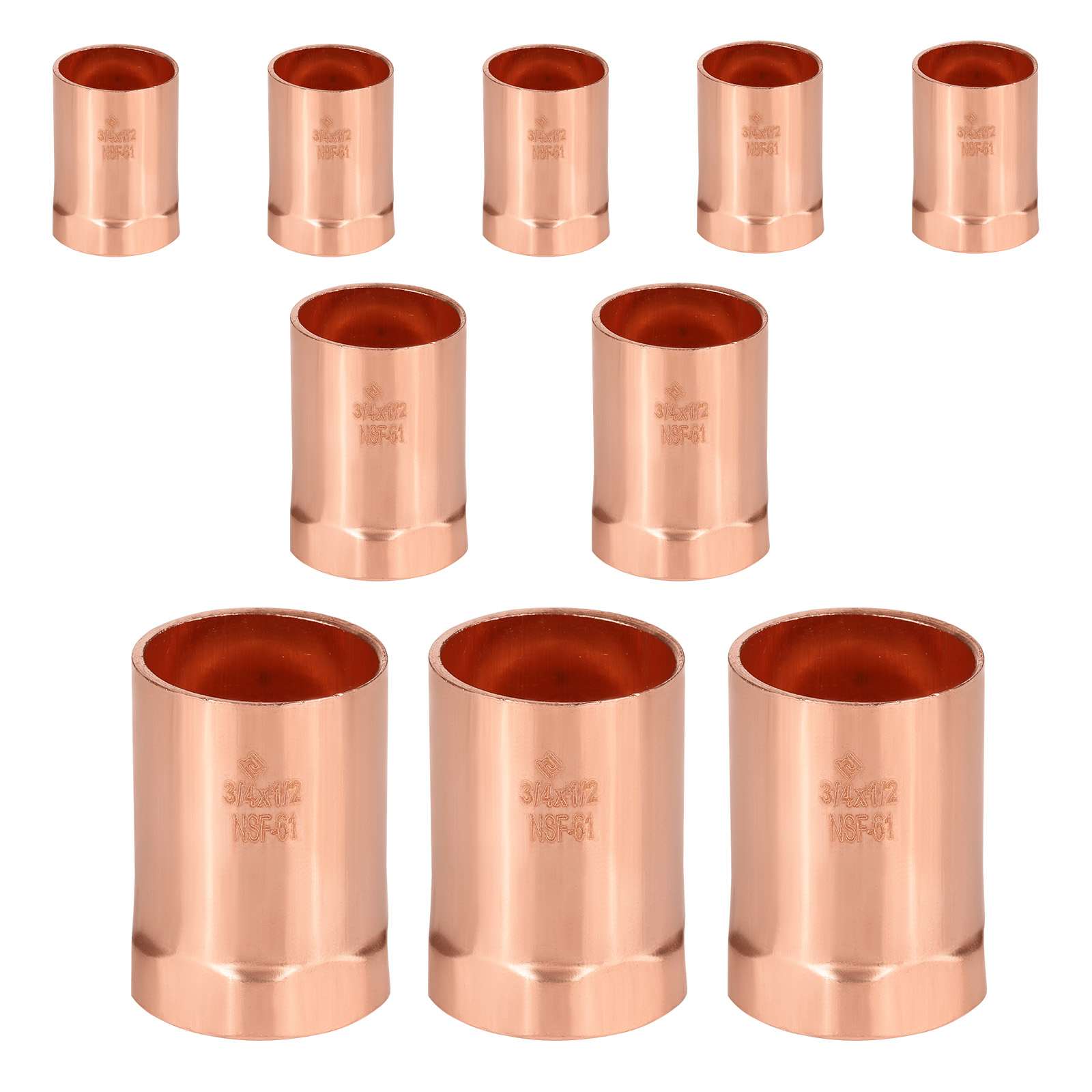 c x fnpt copper female reducing adapter 14