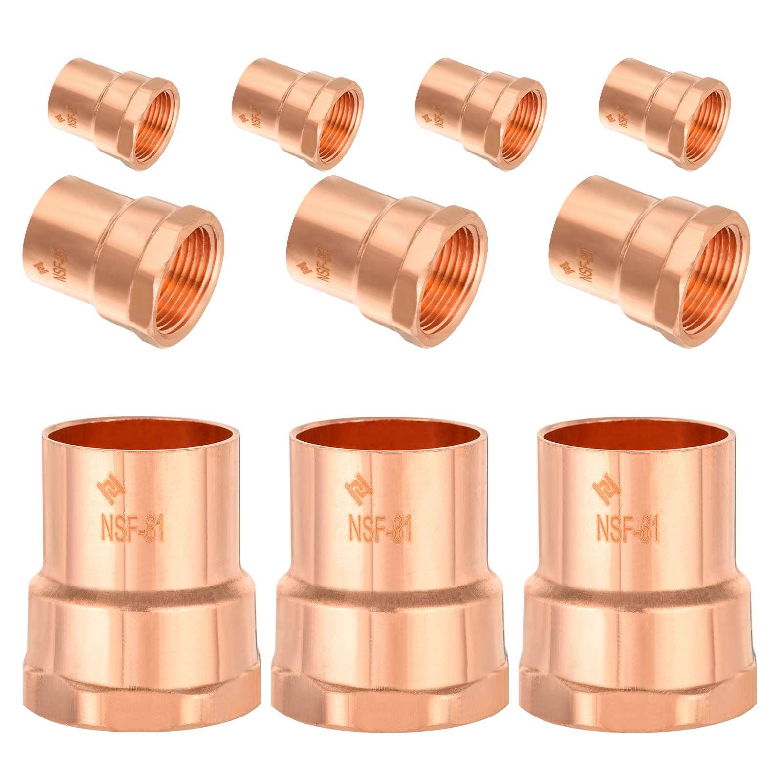 c x fnpt copper female adapter 8