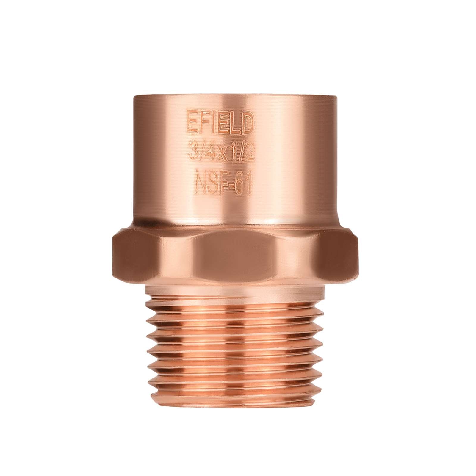 c x mnpt copper male reducing adapter 10