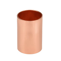 1-1/2" copper coupling, no stop