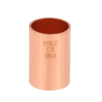 1/2" copper coupling, no stop