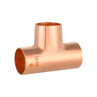 1-1/2" 1-1/2" 1-1/2" copper tee