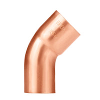 2" ftg copper 45° street elbow