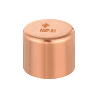 2" solder copper pipe end cap (plug)