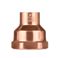 1/2" c 3/4" fnpt copper female adapter