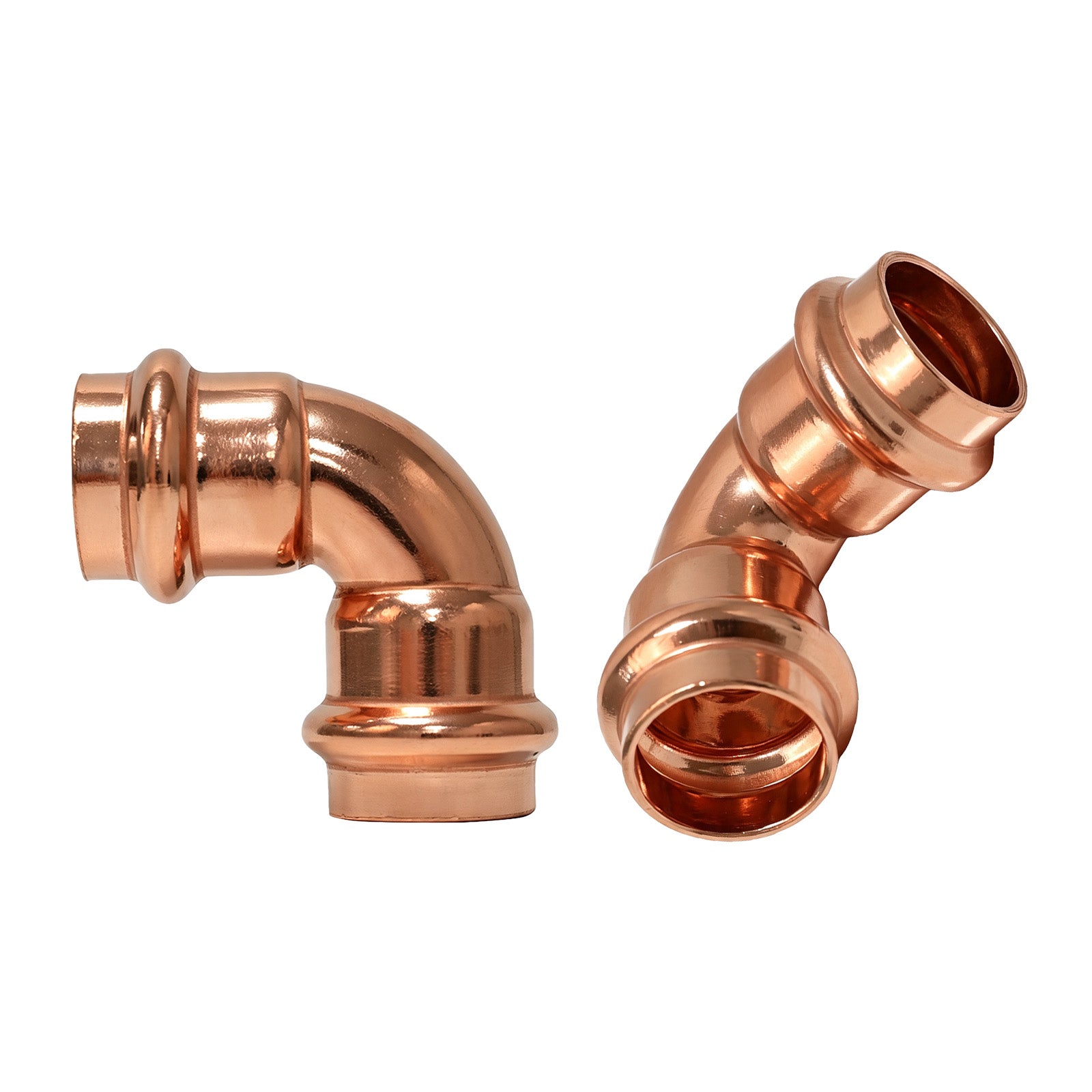 Copper Press Short Radius 90° Elbow (Lead Free) - Pick Size to Add