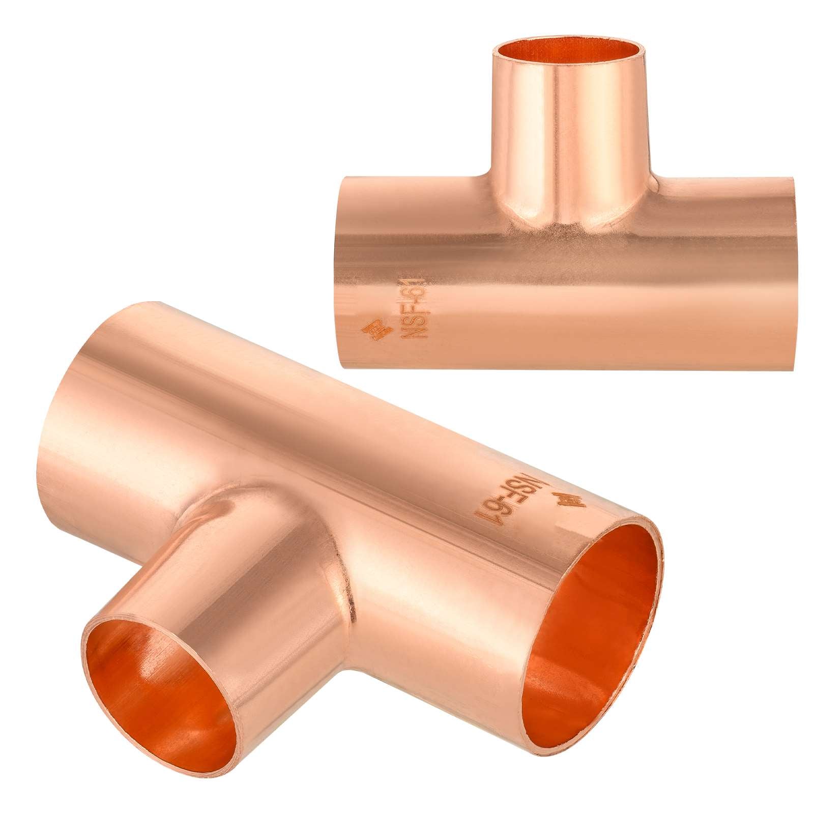 c x c x c copper reducing tee 6