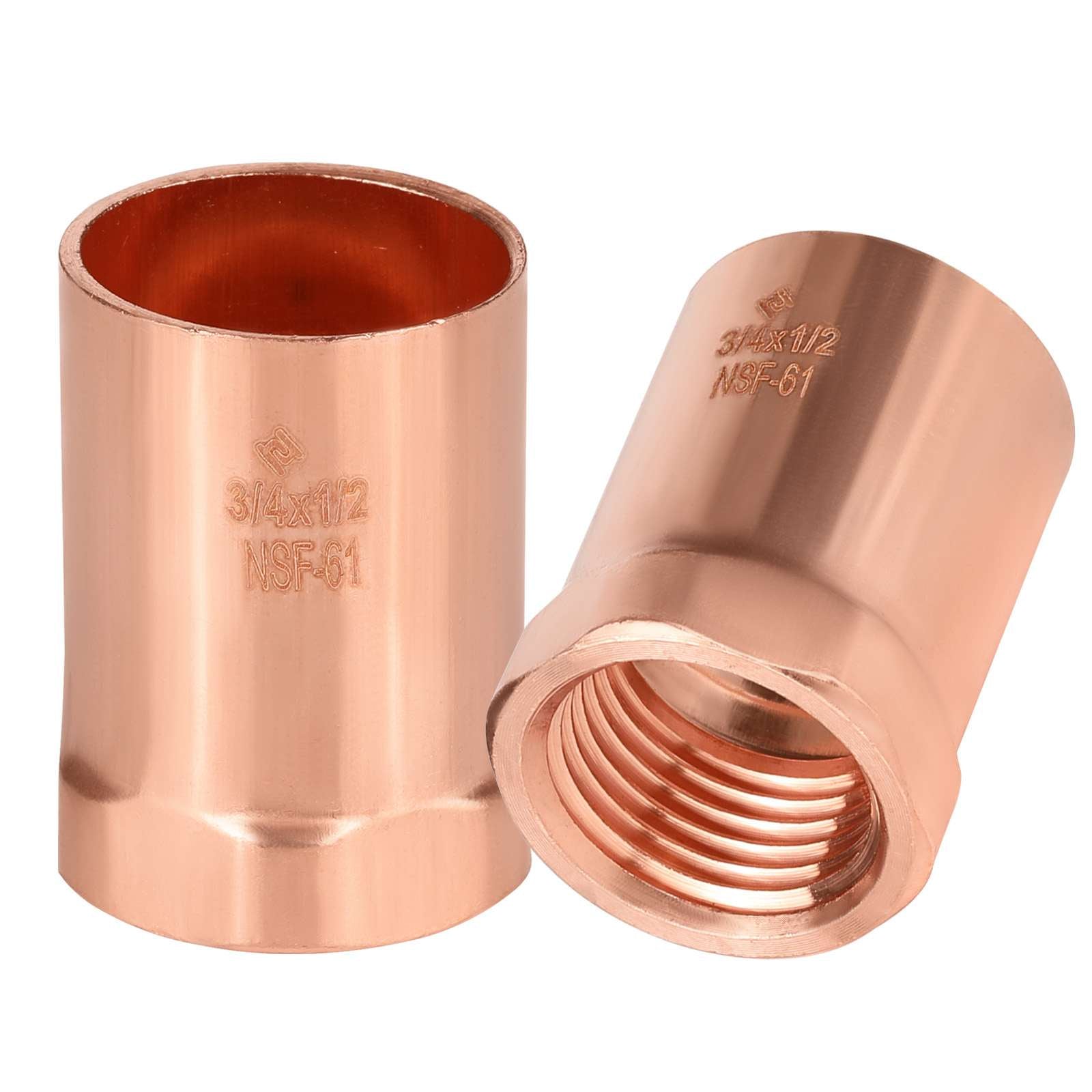c x fnpt copper female reducing adapter 12