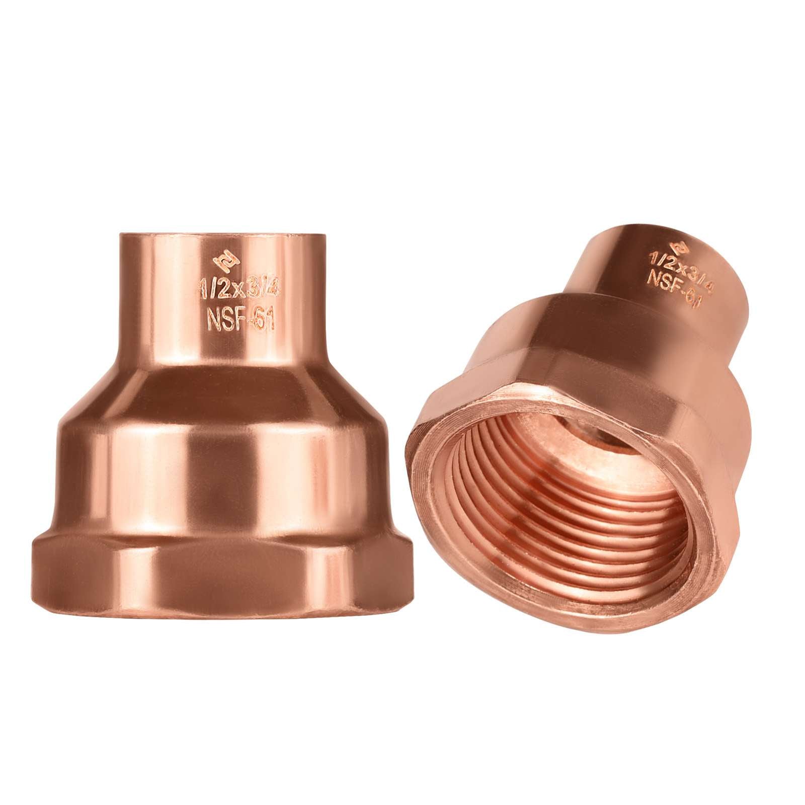 c x fnpt copper female reducing adapter 6