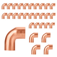 30 pcs 2" ftg copper 90° street elbow at wholesale price