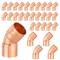 30-Pack 1/2" 45º Copper Elbow