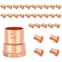 30 pcs 1-1/2" c fnpt copper female adapter at wholesale price