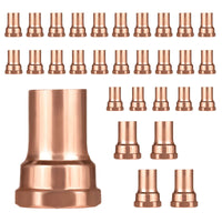 30-Pack 3/4" FTG x 1/2" Female Threaded Street Adapter