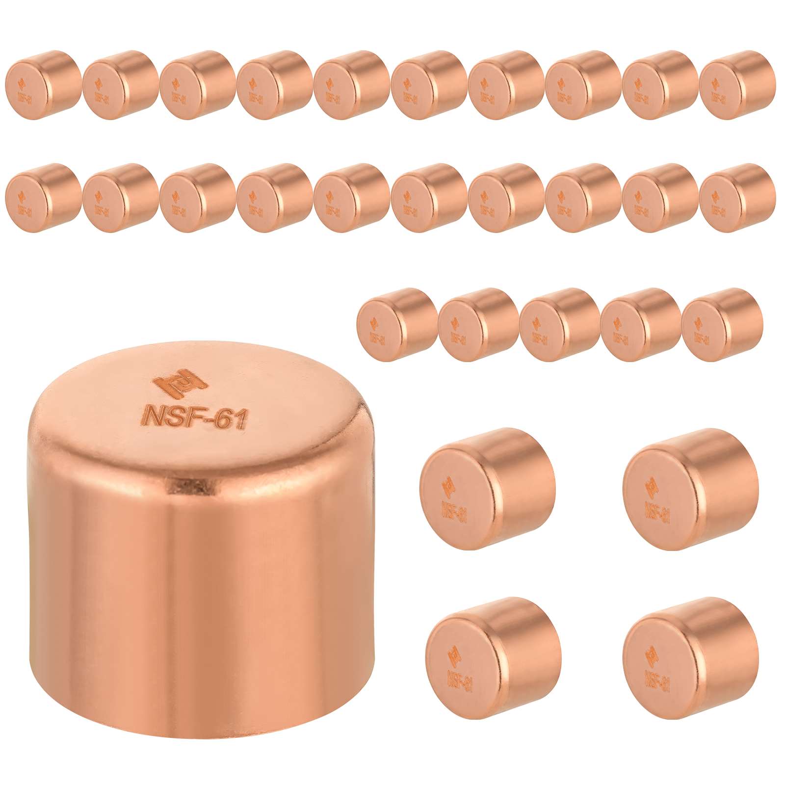solder copper pipe end cap plug 13