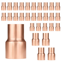 30 pcs 2" 1-1/2" copper coupling at wholesale price