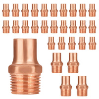 30 pcs 1-1/2" c mnpt copper male adapter at wholesale price