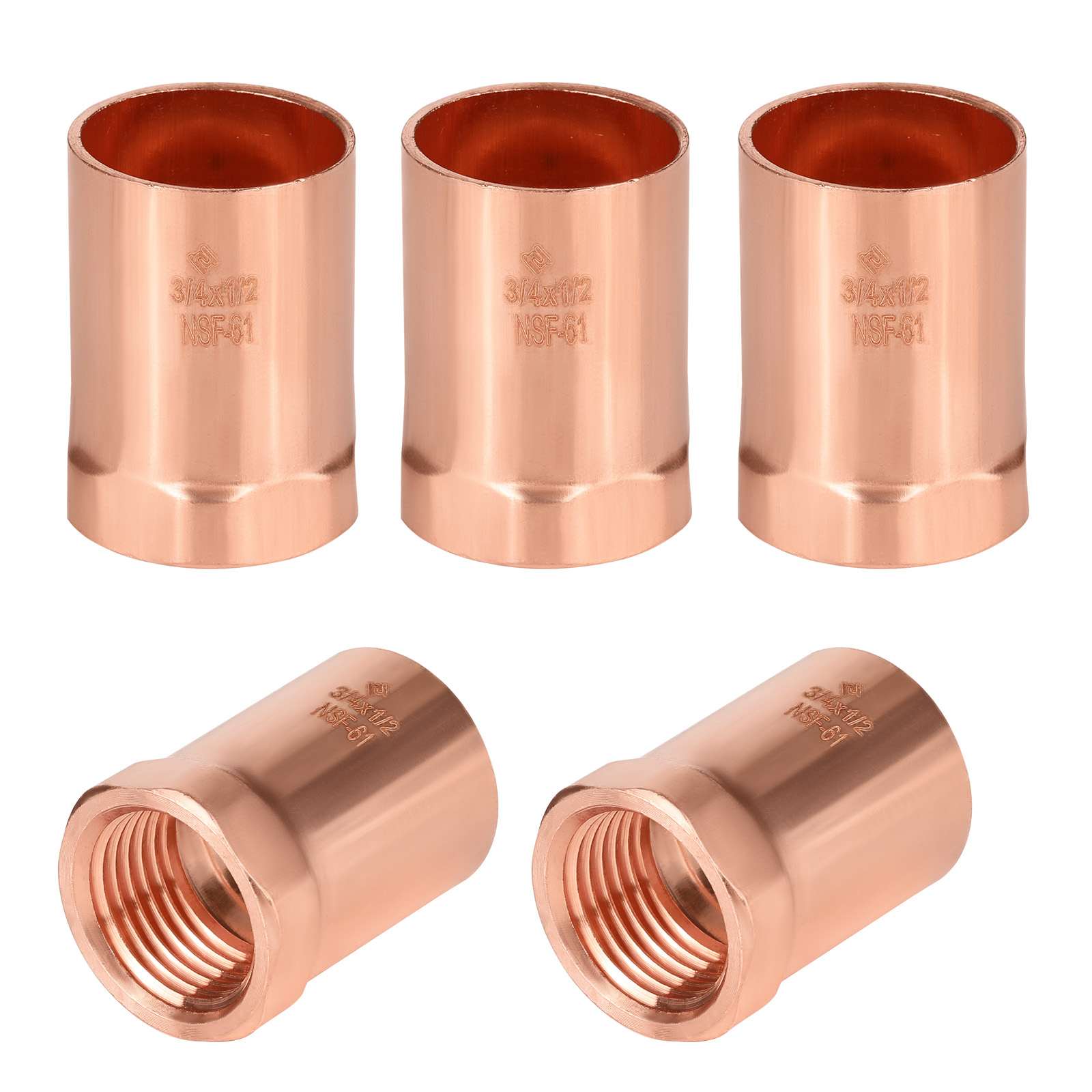 c x fnpt copper female reducing adapter 13