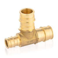 pex-a-expansion-3/4"-x-1/2"-x-3/4"-pex-expansion-reducing-tee-(lead-free)