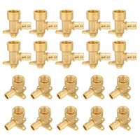 30 pcs pex a expansion 3/4" 3/4" female npt drop ear elbow wholesale