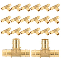 30 pcs pex a expansion 3/4" 3/4" 3/4" pex expansion tee wholesale