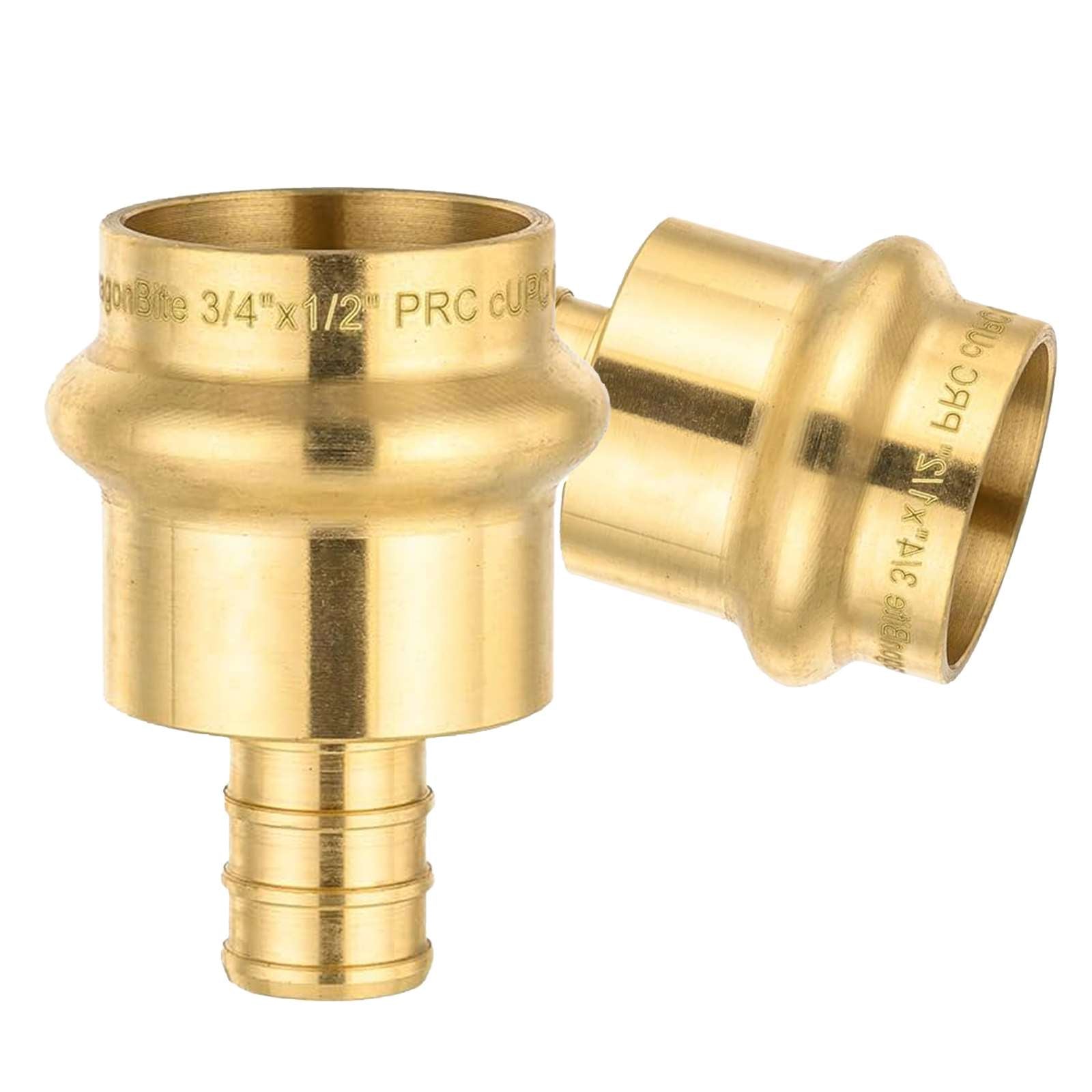 press x pex expansion brass reducing adapter lead free 9