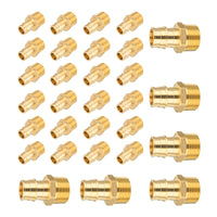30 pcs pex a expansion 3/4" pex 1/2" male threaded f1960 adapter wholesale