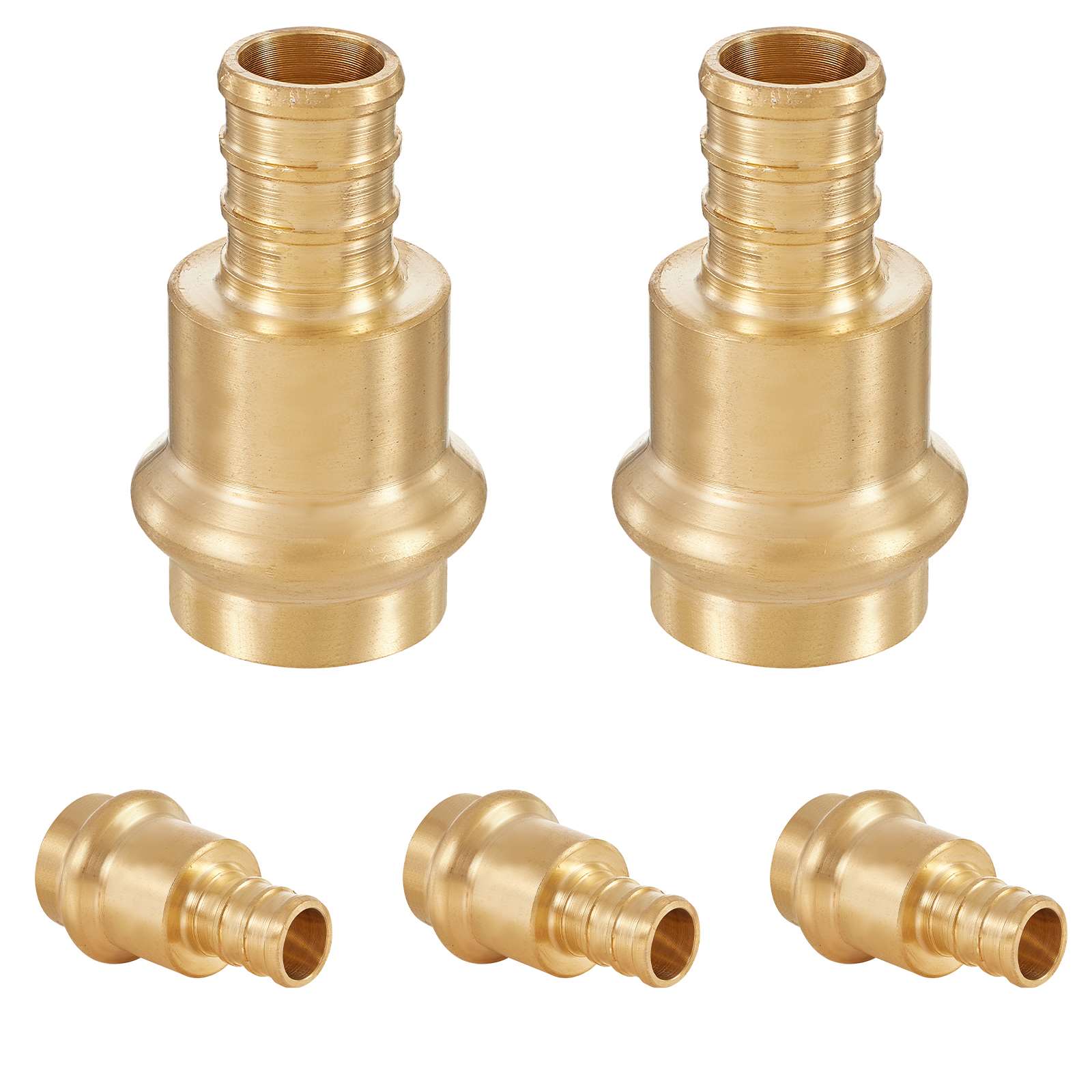 press x pex crimp brass adapter lead free 10