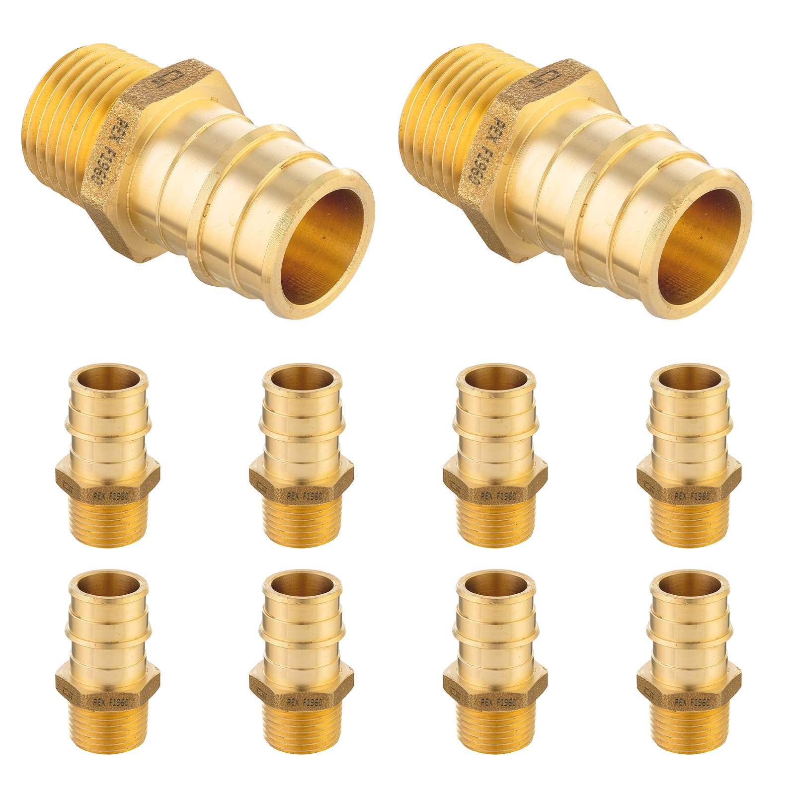 pex a full flow expansion adapter x male threaded f1960 adapter lead free 30