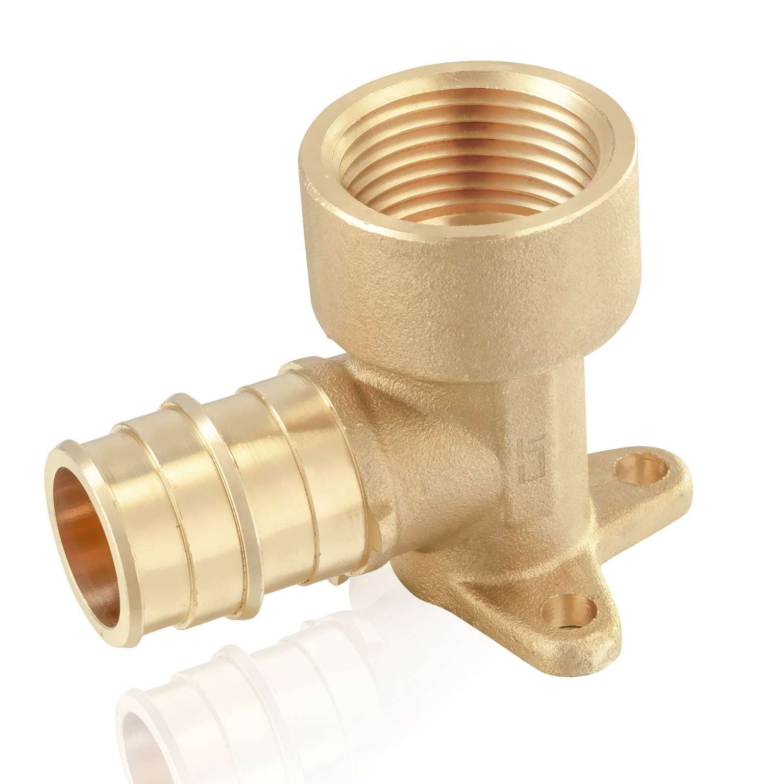 pex a expansion x female npt drop ear elbow lead free 9