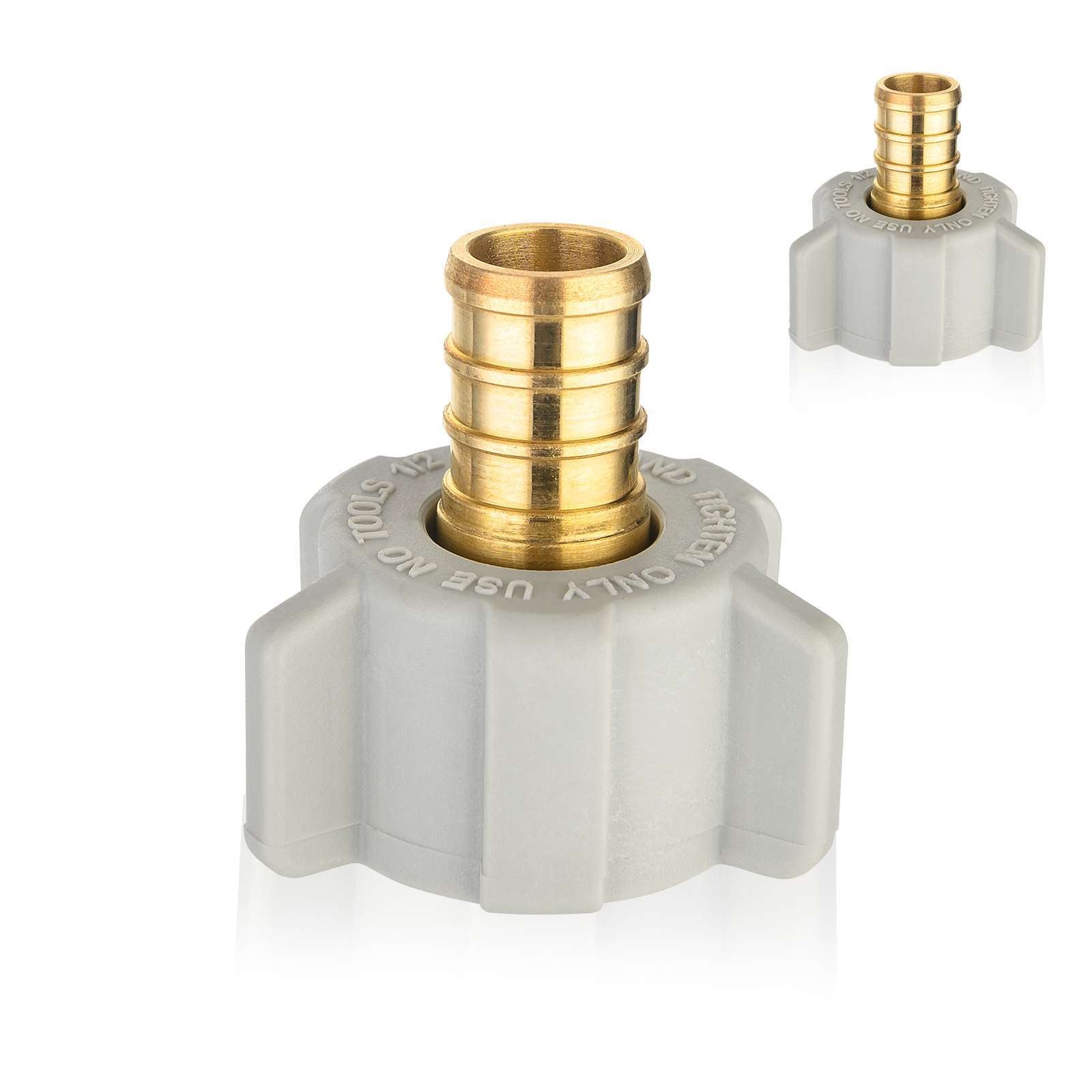 pex b crimp x female npt swivel adapter lead free 10