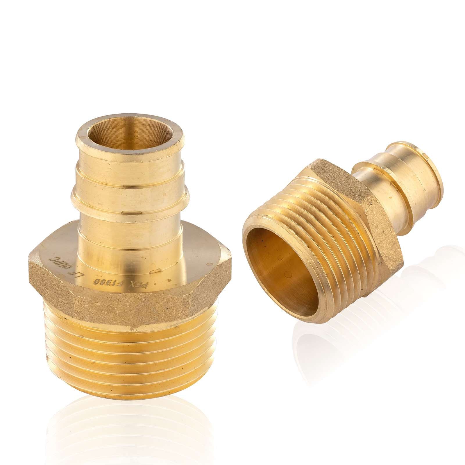 pex a full flow expansion adapter x male threaded f1960 adapter lead free 22