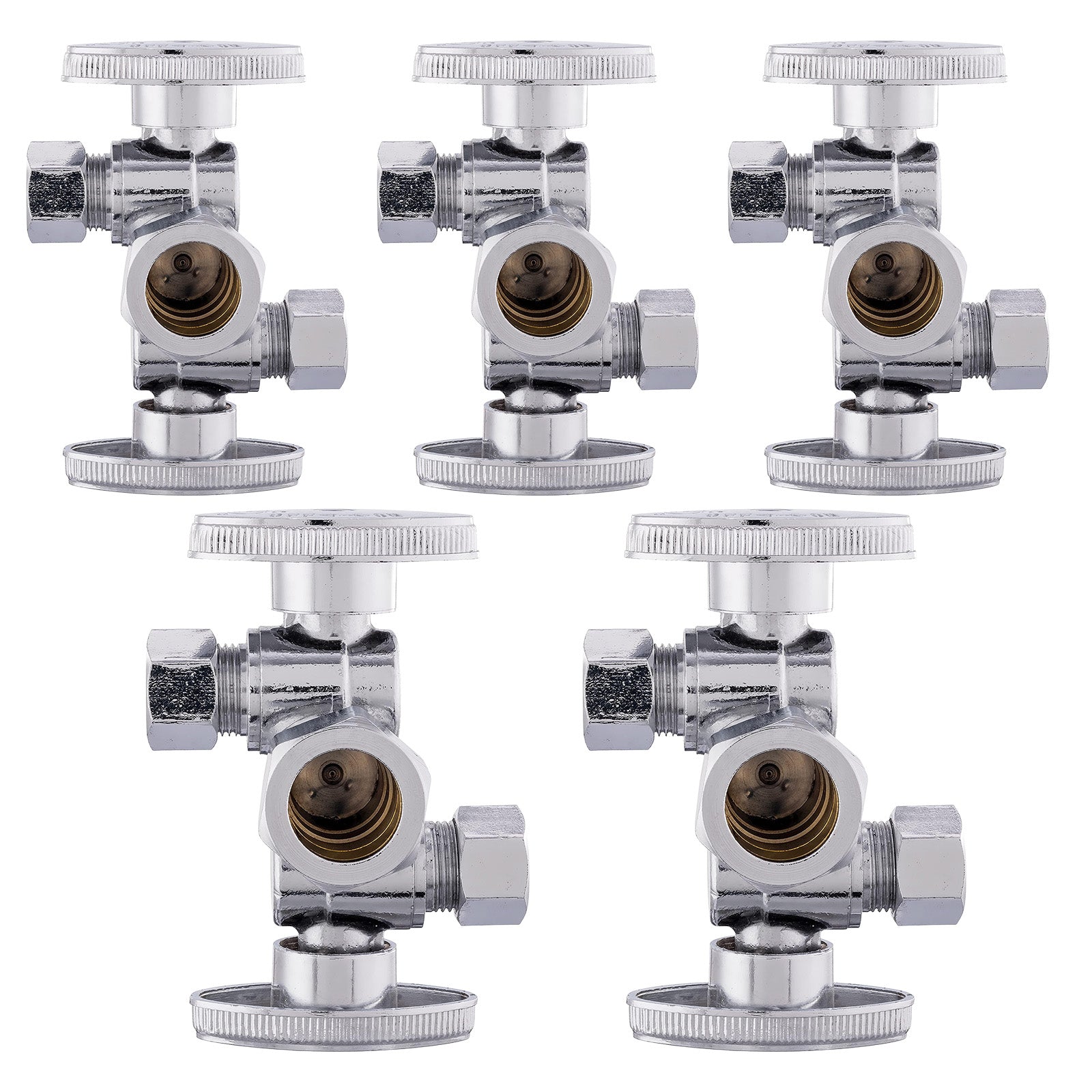 compression x compression x compression stop valve lead free 20