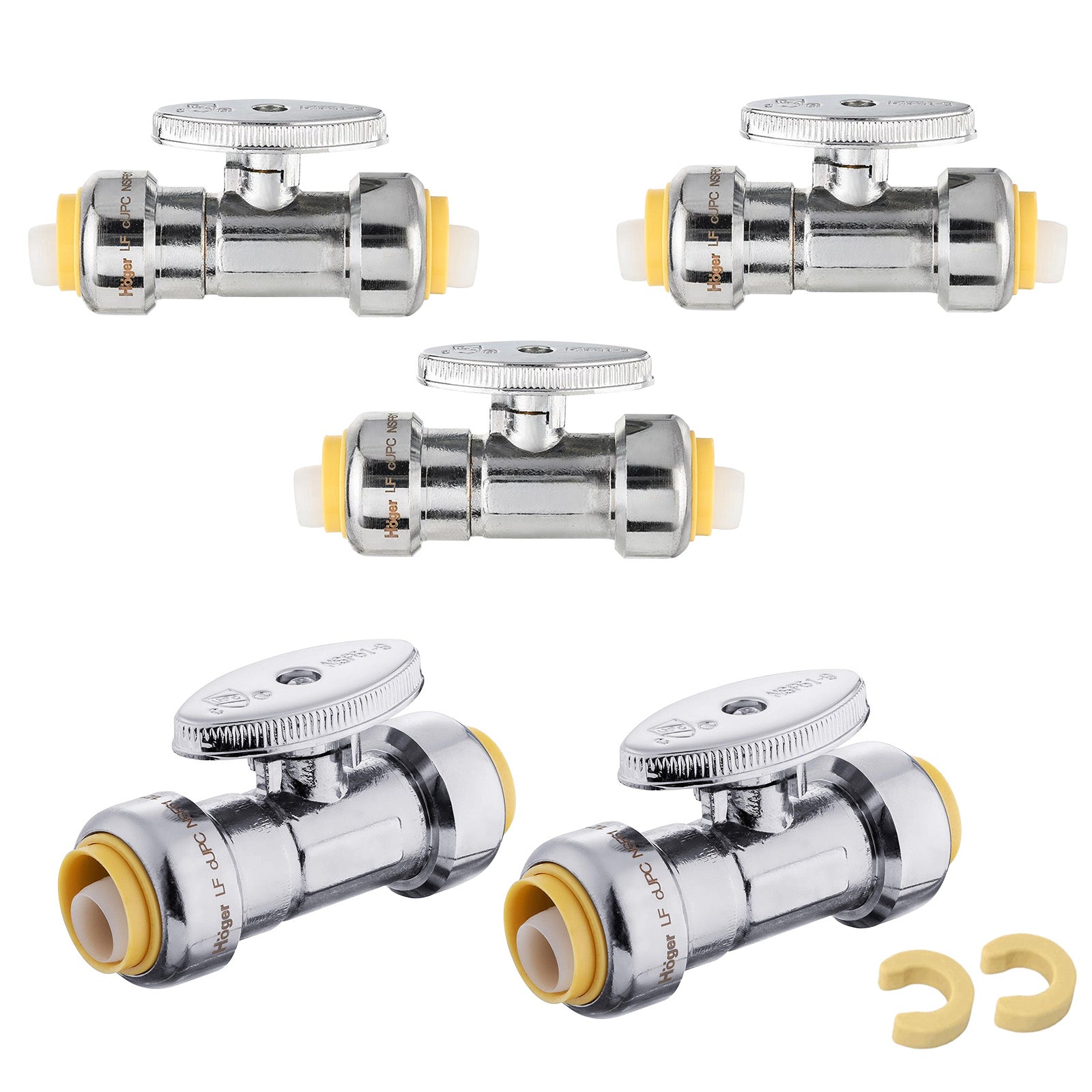 1 2 push connect x 1 2 push connect stop valve lead free 8