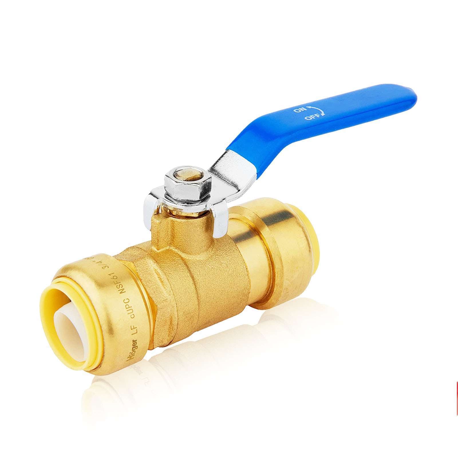 push fit ball valve lead free 10
