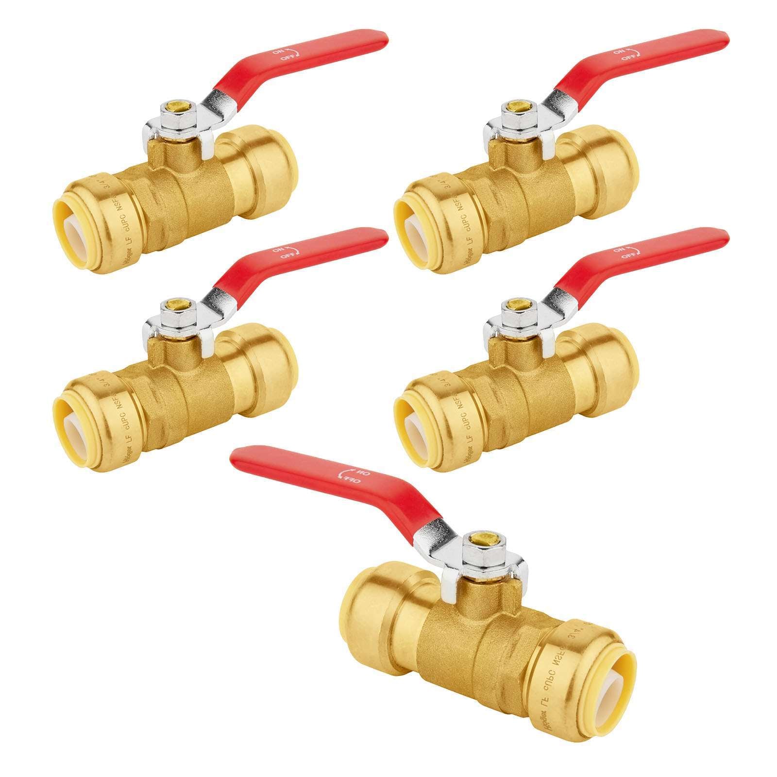 push fit ball valve lead free 8