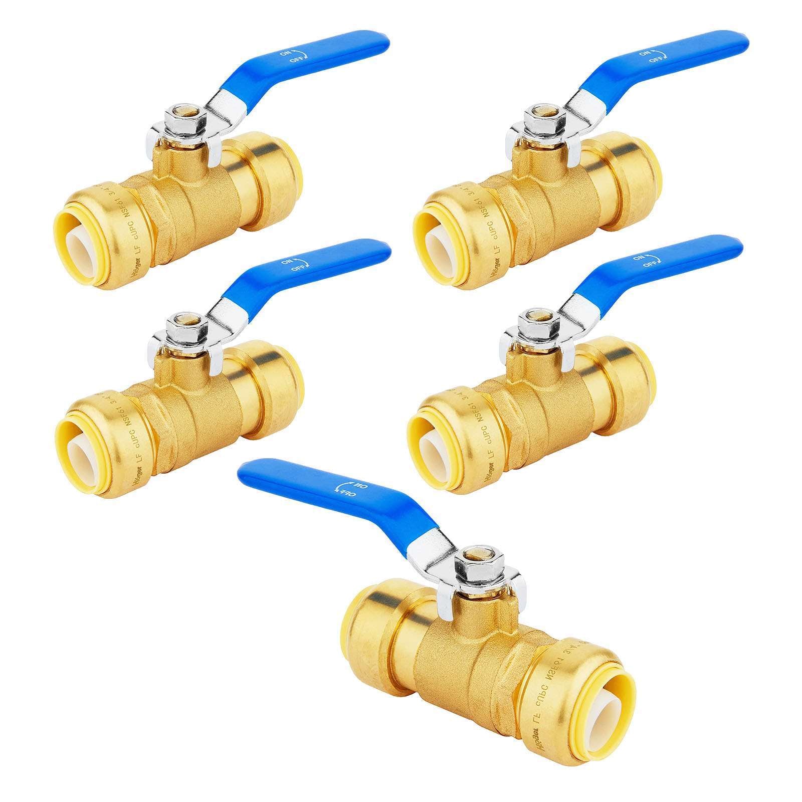 push fit ball valve lead free 12