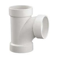 1-1/2" pvc dwv sanitary tee